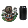 Cowboy Toad Frog With Hat Boots And Southwest Serape Salt