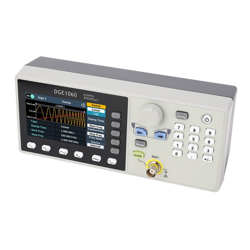 Single Signal Generator 60MHz Wide Amplitude and Frequency Range Arbitrary