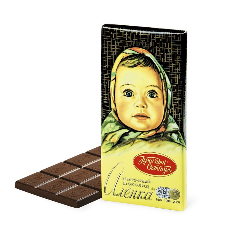Imported Russian Chocolate Alionka (Set of 5)