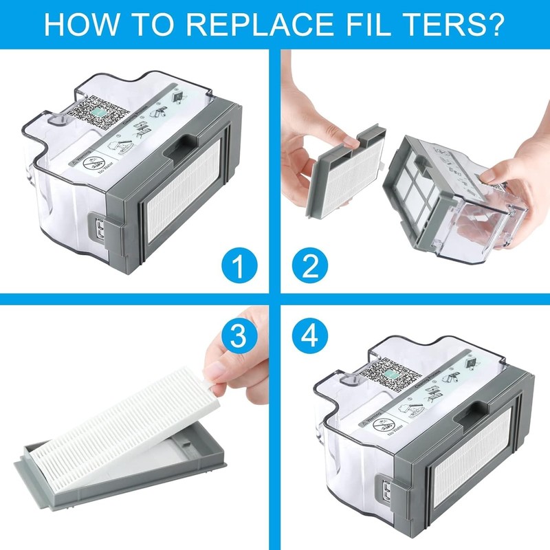 Lefant 4 Hepa Filter Accessories Kit for Lefant M210/ M210B/