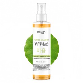 Tonico Facial de Centella Asiática y Arroz | Hidratante, Calmante e Iluminador Natural 125 ml