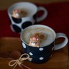 TAMAKI T-922354 Soup Cup Craft Studio Black/White, Diameter 3.6 x