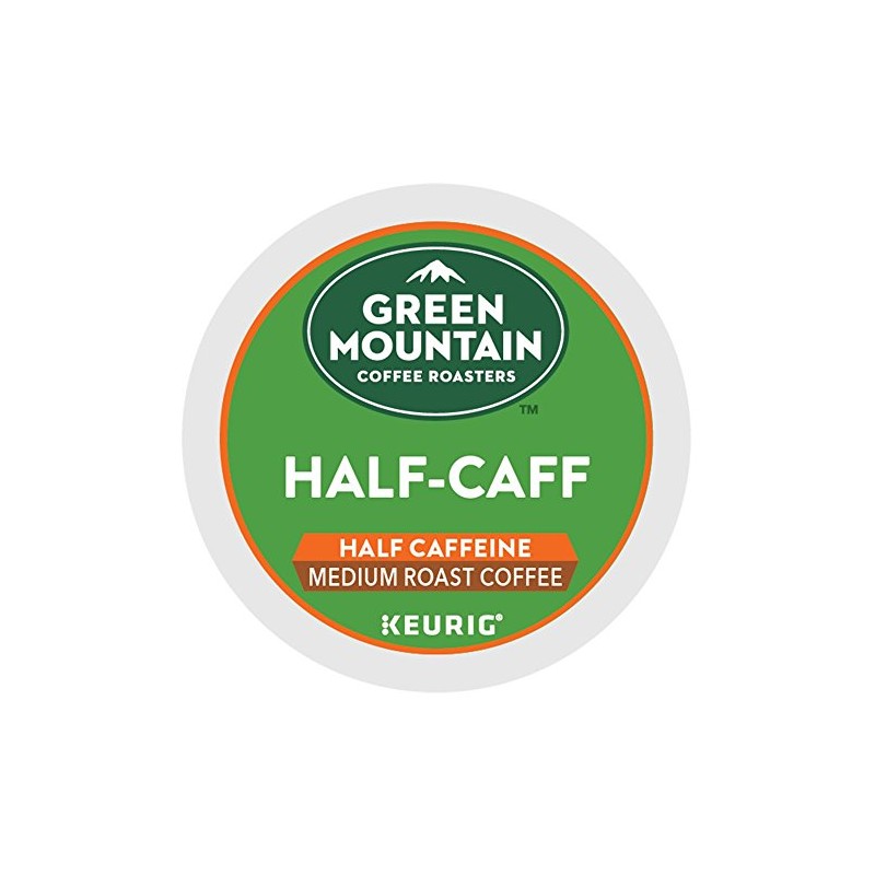 Green Mountain Coffee Half-Caff 48 K-Cups for Keurig Brewers (Packaging