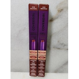 COVERGIRL Set Of 2 ~ Covergirl Simply Ageless Lip Flip Liner 110 Special Espresso