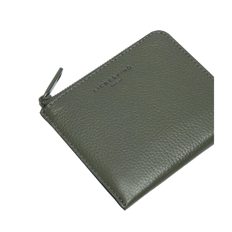 407-Purse XS -LOU SMALL PEBBLE-cypress green