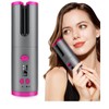 Cordless Hair Curler Automatic Curling Iron Timer Setting Temperature Adjustable