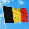 Belgium Flag Ready-to-ship with . 3 Feet by 5 Feet.