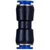 YoiYee 6-Pack of 8mm Straight Push-to-Connect Pneumatic Tube Fittings, Quick