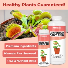 Carnivorous Plant Fertilizer, Complete Liquid Plant Food for All Carnivorous Plants, 8 oz (250mL)