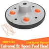 FUMHEUF Universal Weed Eater String Trimmer Head 4 Lines Straight
