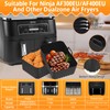 CIRULLI 19 Stück airfryer zubehör Set für Ninja Foodi AF400EU,