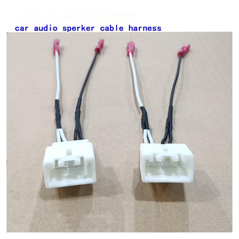 MACHSWON 2pcs Car Speaker Connector Wire Harness Adapter Connector for