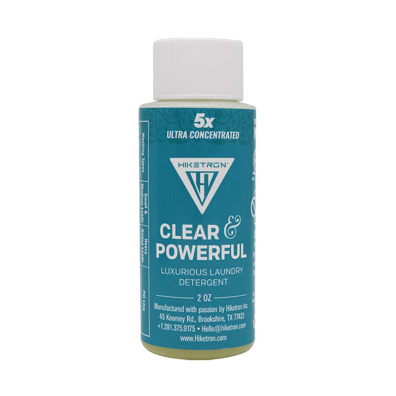 Hiketron OG Sample Pack, Liquid Laundry Detergent, 5x Ultra Concentrated,