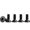 Drenky M4 x 10 mm Countersunk Screws with Hexagon Socket,