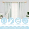TANGWIN Gold Curtain Rods for Windows 48 to 84 Inch(4-7ft),1