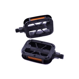 VP PAIR BIKE PEDALS TREKKING URBAN CITY CYCLE REFLECTOR PEDALS VP-302