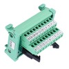 Terminal Block Connector PLC Module IDC-20P 35mm DIN Rail Wiring