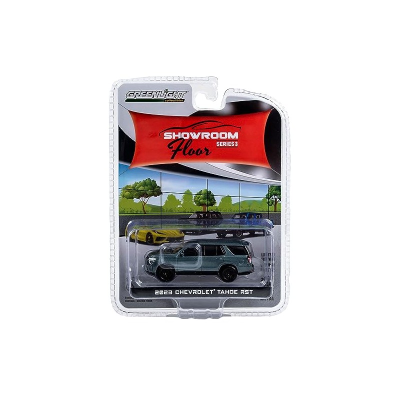 Greenlight 1:64 Showroom Floor Series 3-2023 Tahoe RST - Silver