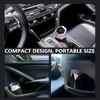 Ginsco Car Trash Can Cup Holder, 2 Pack Mini Car