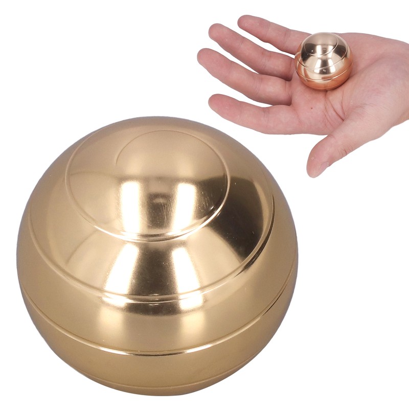45mm Diameter Gyroscope Ball Alloy Rotating Anxiety Relief Fingertip Decompression