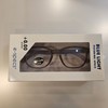 e-specs Glasses +0.0 Gray Blue Light Filtering Specs Computer Gaming