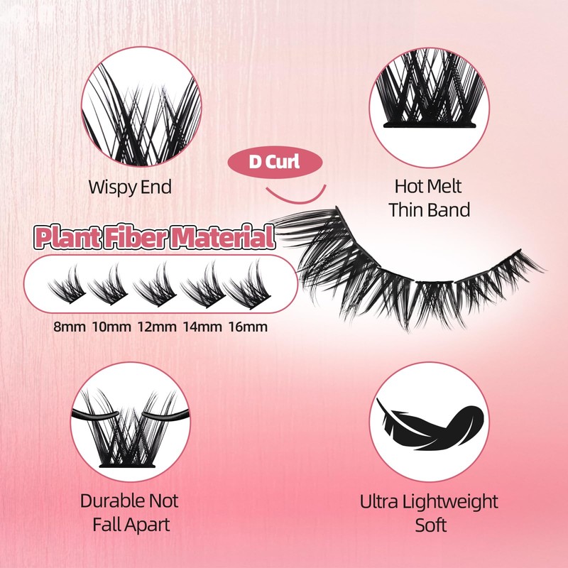 GEMERRY MHL-02 Eyelash Extensions, Volume Eyelash Extensions, Eyelash Glue and