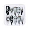 CAMILCY Press on Nails Handmade Nails Luxury Reusable Fake Nails