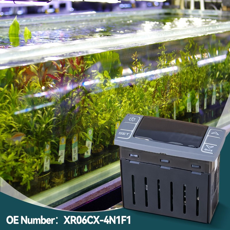 SYWAN XR06CX-4N1F1 Temperature Controller for 120V 50-60hz Commercial Refrigerators/Freezer, with