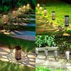 LED-Solarleuchten für den Garten, wasserdicht, IP65, mit automatischem Sensor, dekorativ