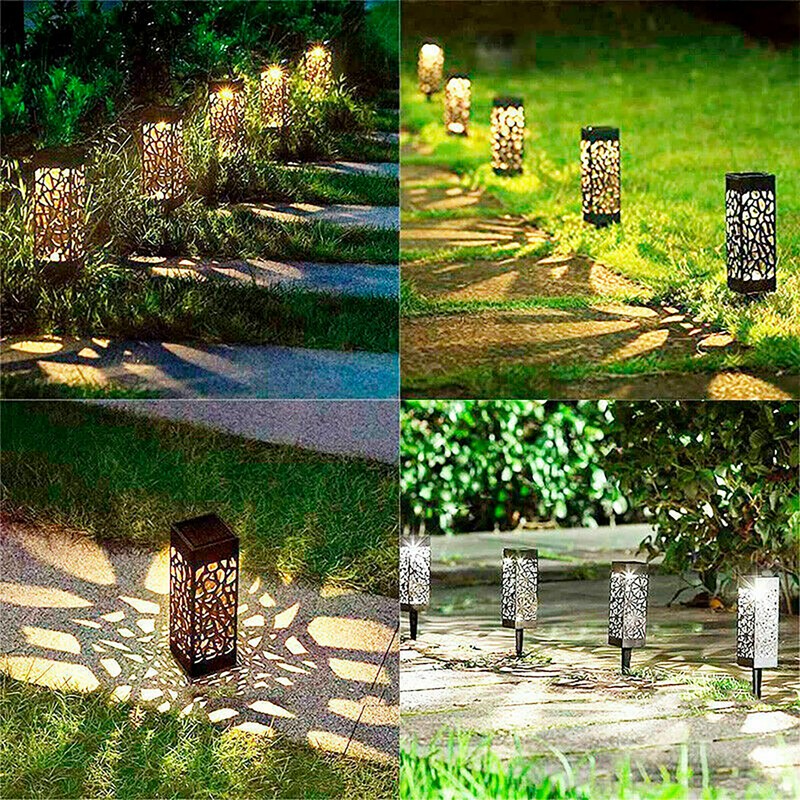 LED-Solarleuchten für den Garten, wasserdicht, IP65, mit automatischem Sensor, dekorativ