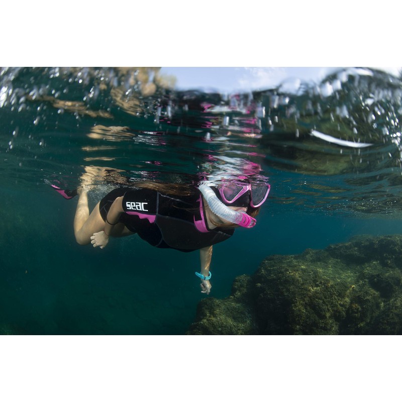 Seac Sense Short, Women's Short Wetsuit for Snorkeling and Underwater,