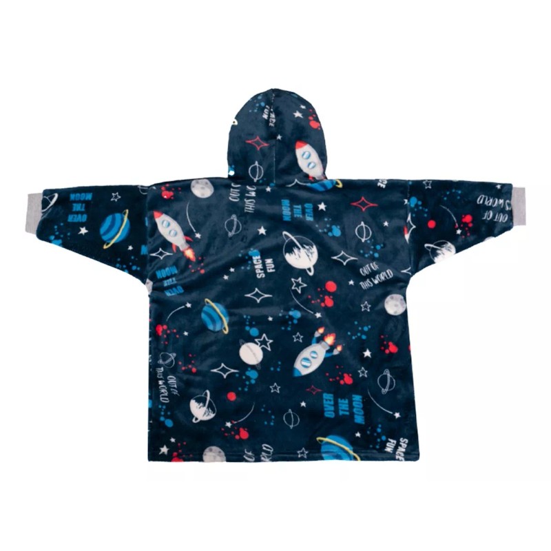 Chiqui Mundo Sudadera Cobija Afelpada Niño Galaxy Calientita Suave