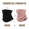 Kit 2 Piezas Bufanda para Hombre y Mujer, Mascarilla Calentadora