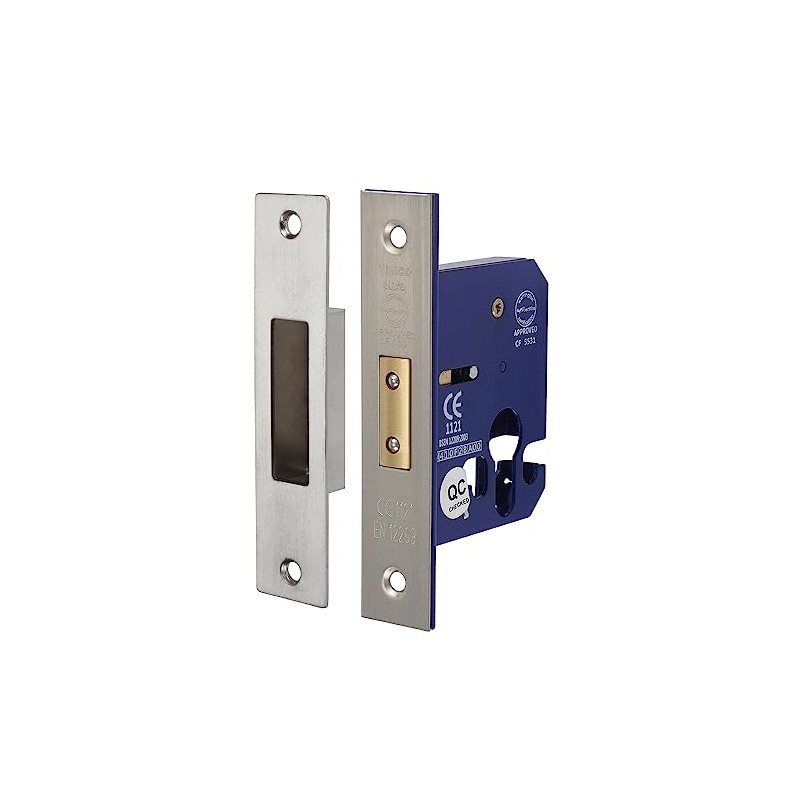 Timco - Euro Deadlock - Satin Nickel (Size 66 case
