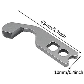 OZXCHIXU Upper and Lower Knives #788127007+788013009 for Janome 204D DM234 8002DX 9102D 9200D 9300DX Elna 664+ Sewing Machine Blade Replacements
