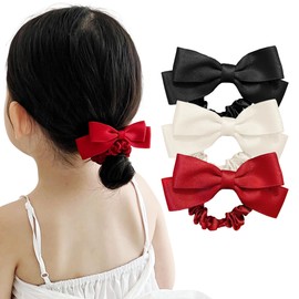 GFun Hair Ornament, Ribbon, Small, Set of 3, Hair Accessories, Hakama, Graduation Ceremonies, Weddings, Recitals, Yukata, Clothes