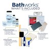 Bathworks Bathtub Refinishing Kit: Shower Stall Deal Pack w. Non-Slip.