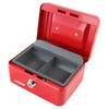 Cash Box 150 x 110 x 75 mm Red