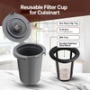 Reusable Filter Cups for Cuisinart Coffee Makers, Compatible with Cuisinart