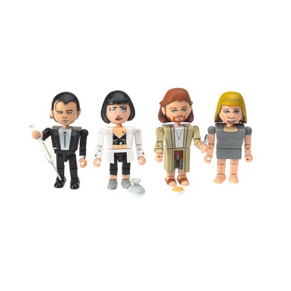 Pulp Fiction Geoms Set: Overdose (Vince, Mia, Jody, Lance)