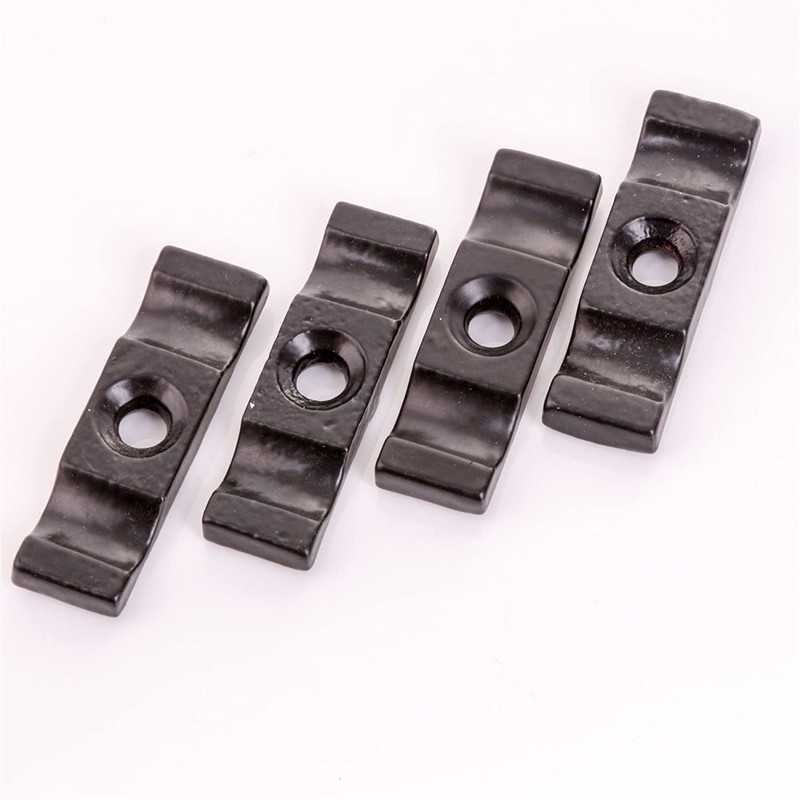 Large Black Turn Buttons & Screws Latch Thumb Catches Black