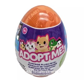 Adopt Me Roblox Adopt Me SURPRISE Plush PETS with Game Code, Orange EGG Series 4