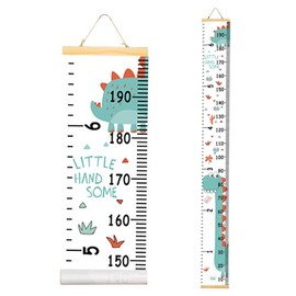 SHULLIN Children's Height Measure 195 cm x 21 cm Safari Children's Height Chart Baby Height Chart Height Chart for Baby Height Chart for Children Growth Height Chart Rollable for Children's Brick