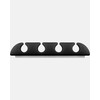 Goobay Kabel Management 4-Slots, schwarz