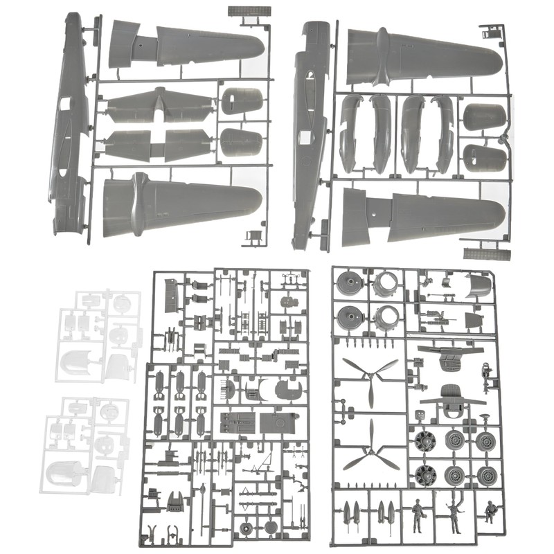Revell 1: 48 B25J Mitchell, Brown