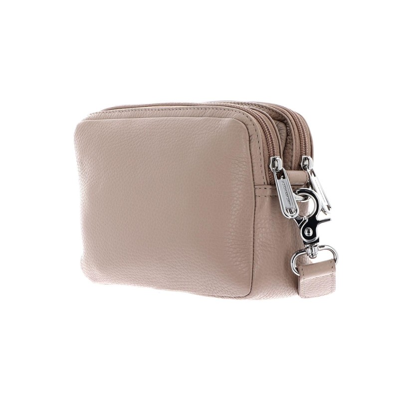 Mandarina Duck Mellow Women's Leather Camera Bag, Warm Taupe