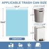 4 Gallon Trash Bags Drawstring 100 Count, JUKFITA Strong Small