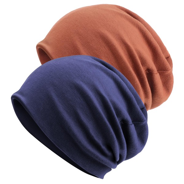 DRESHOW Slouchy Beanie Hat for Women Men Long Baggy Hip