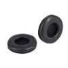 75mm Black Headphone Ear Cushion Replacement with Upgraded Memory Foam