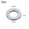 sourcing map 4 Sets AXK2035+2AS Thrust Needle Roller Bearings with